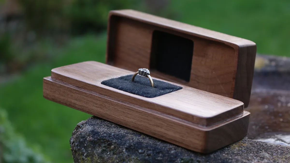 Surprise Engagement Ring Box - image 1