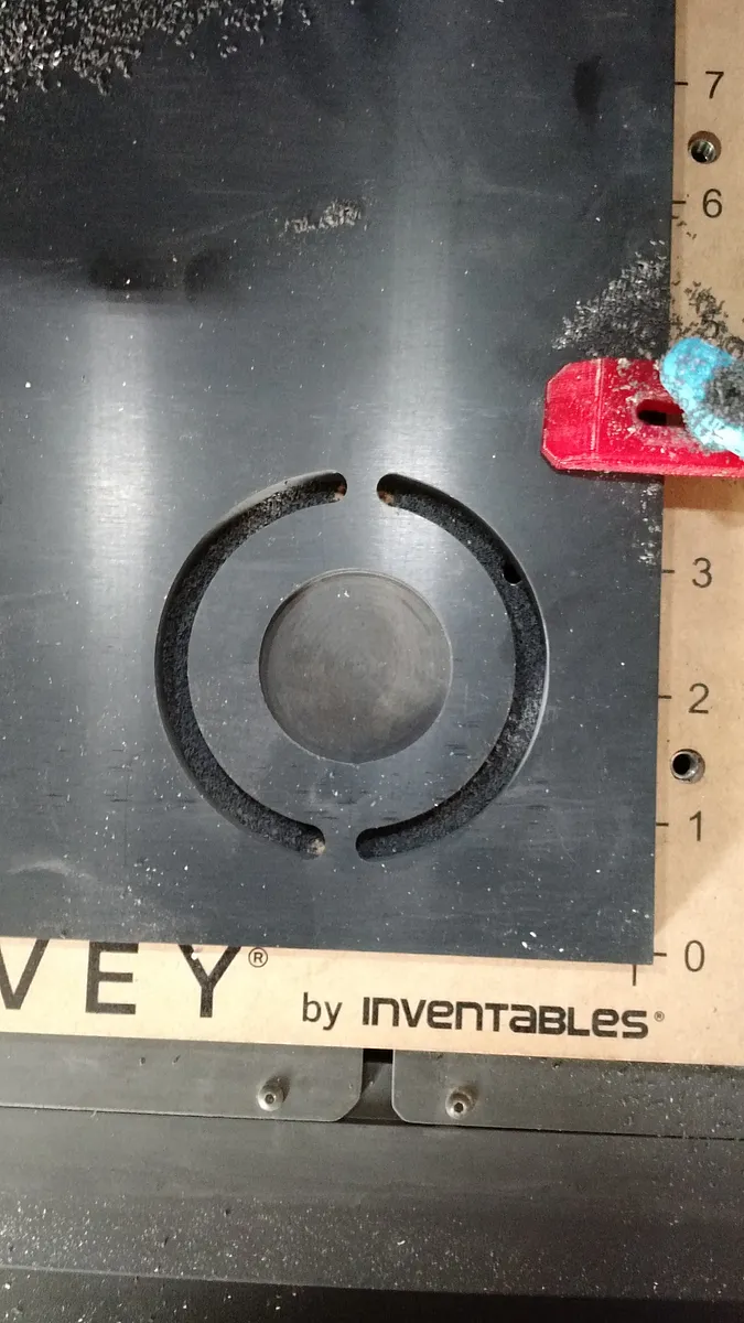 Desktop Planter — Mill reverse side of base