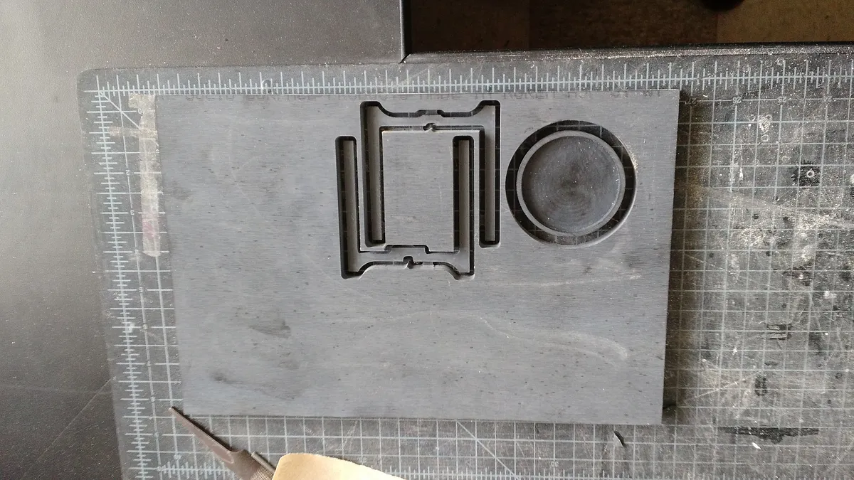 Desktop Planter — Mill base and stand