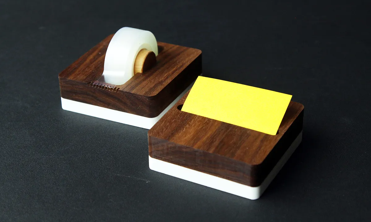 Post-It and Tape Dispenser - image 3