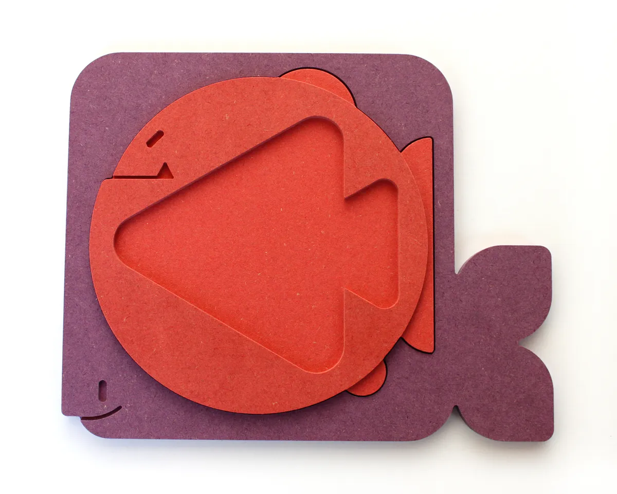 Undersea Puzzle — Circular Fish