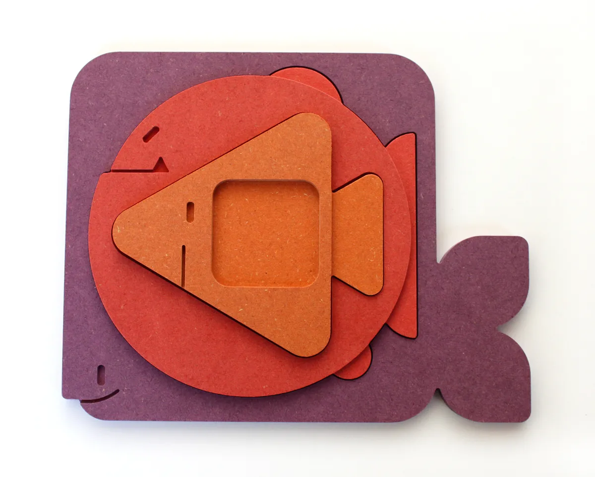 Undersea Puzzle — Triangular Fish