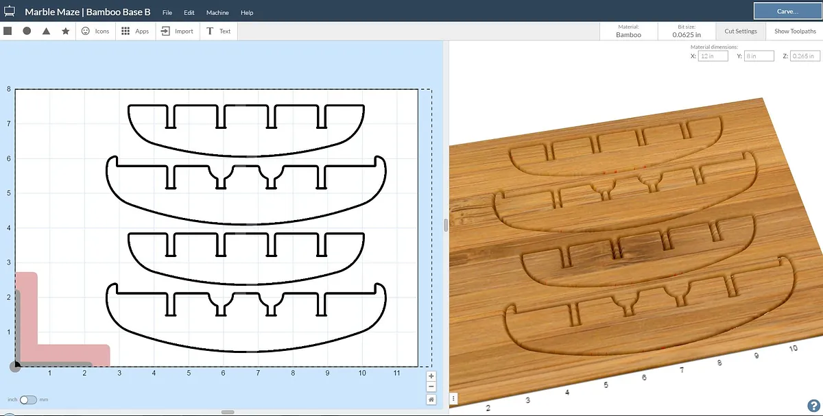 Marble Maze — Bamboo Ply Base Part II