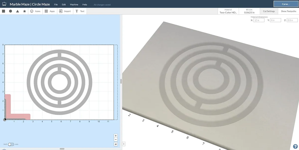 Marble Maze — Design your own maze