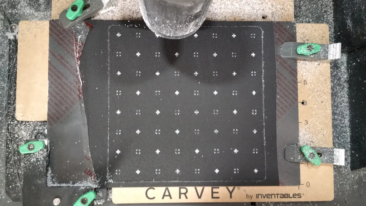 Chess Set — Cut Reverse side of HDPE