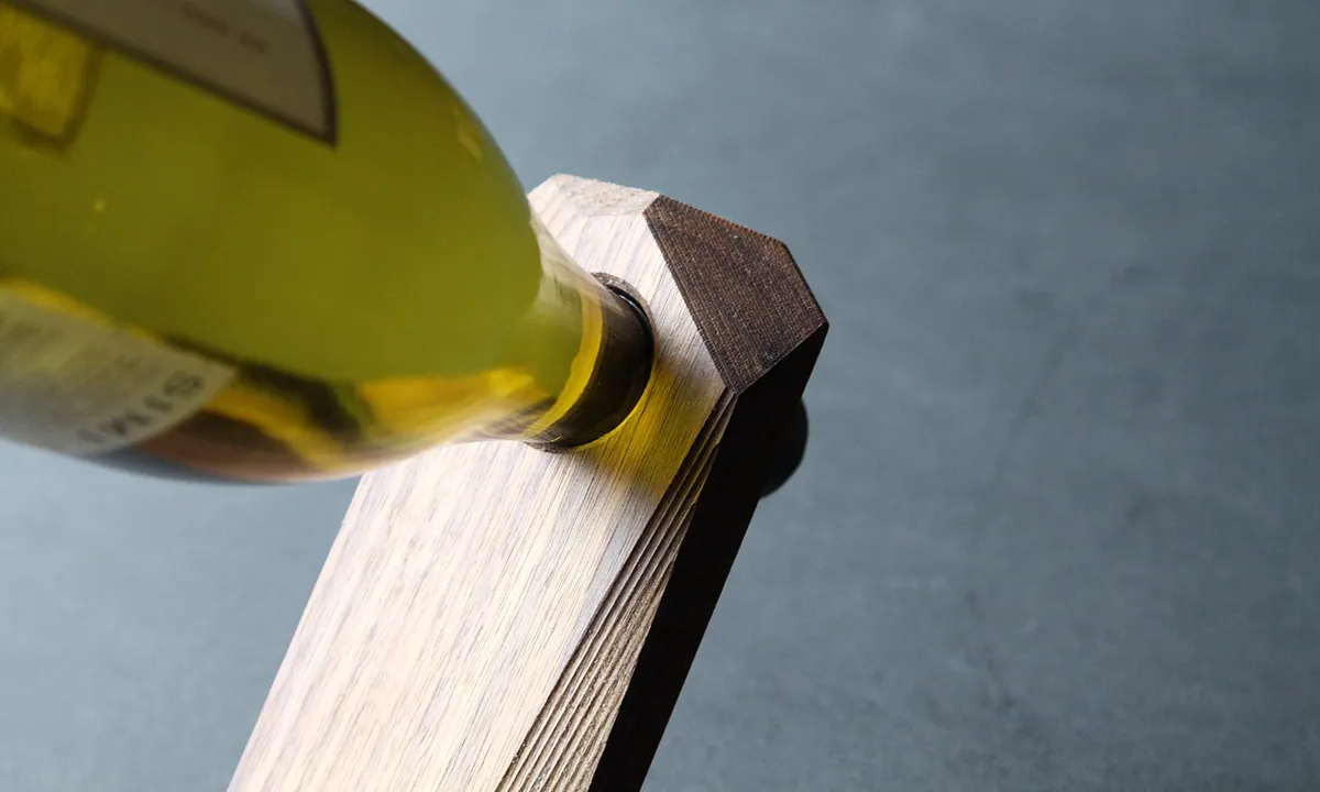 Balancing Wine Bottle Holder - image 1