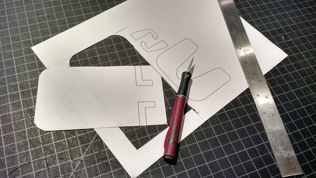Simple Stand — Adjust file for material thickness