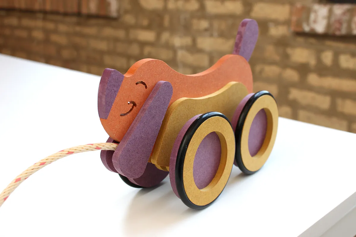 Chicago Dog Pull Toy - image 5