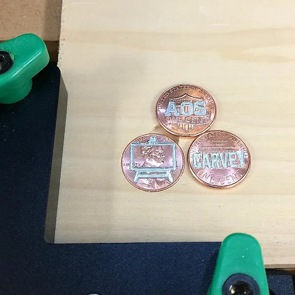 Penny Engraving Jig - image 2