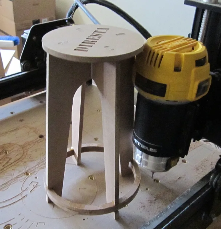 Remake of "DIRESTA Wood Stool " - image 1