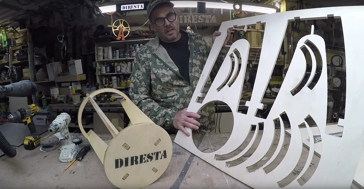 DIRESTA Wood Stool  - image 4