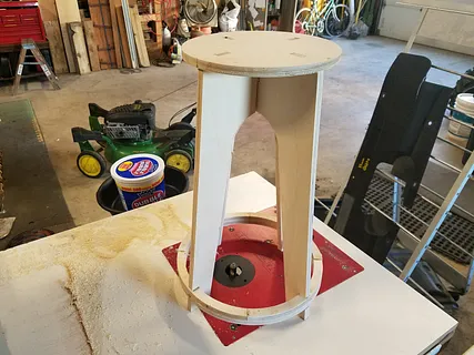 Remake of "DIRESTA Wood Stool "