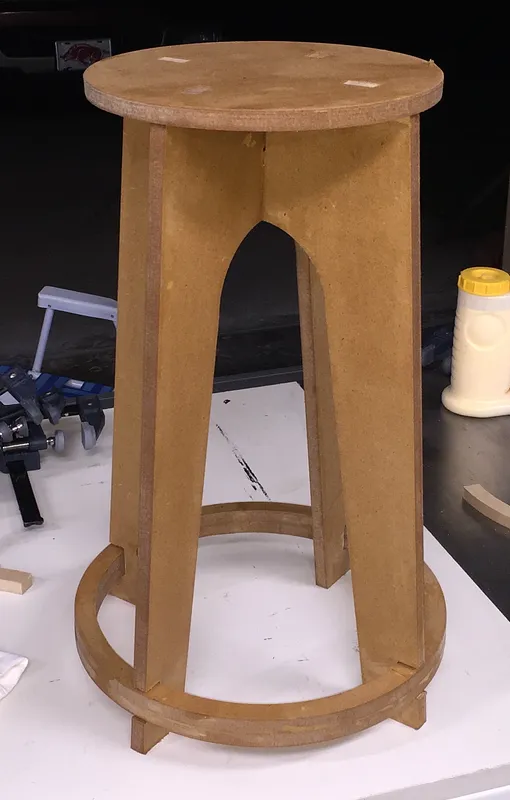 Remake of "DIRESTA Wood Stool " - image 1