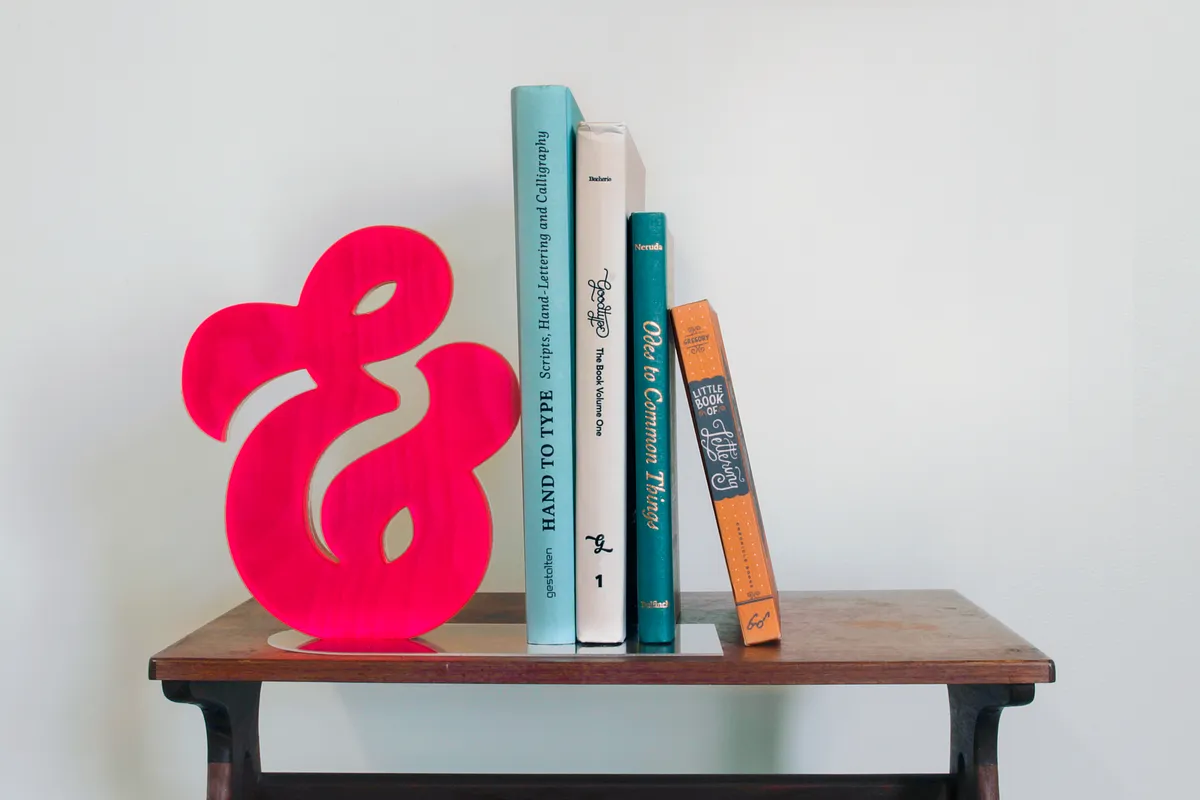 Ampersand Bookend - image 1