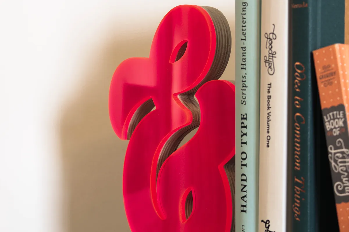 Ampersand Bookend - image 2