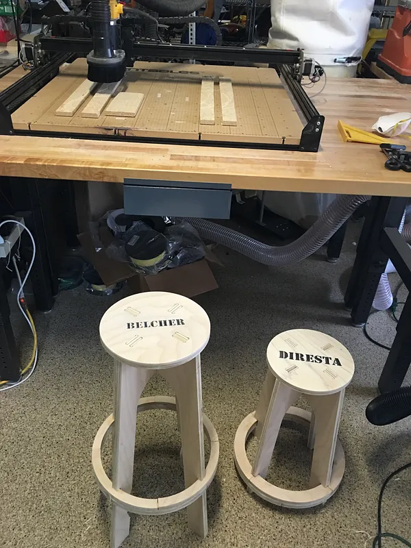 Full Height Version of "DIRESTA Wood Stool " - image 7