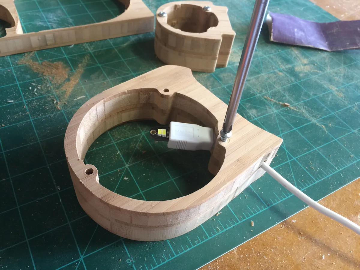 Night Light Duo — Assemble the Frame