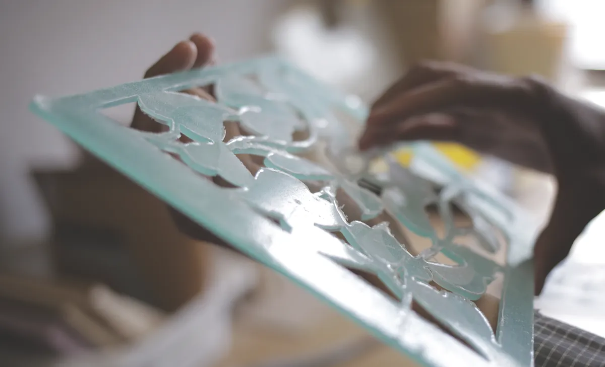 Ivy Window Panel — Carvey Cutting Time