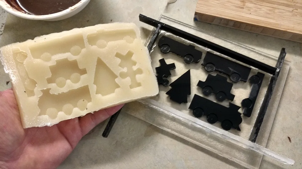 Train Chocolate Mold - image 3