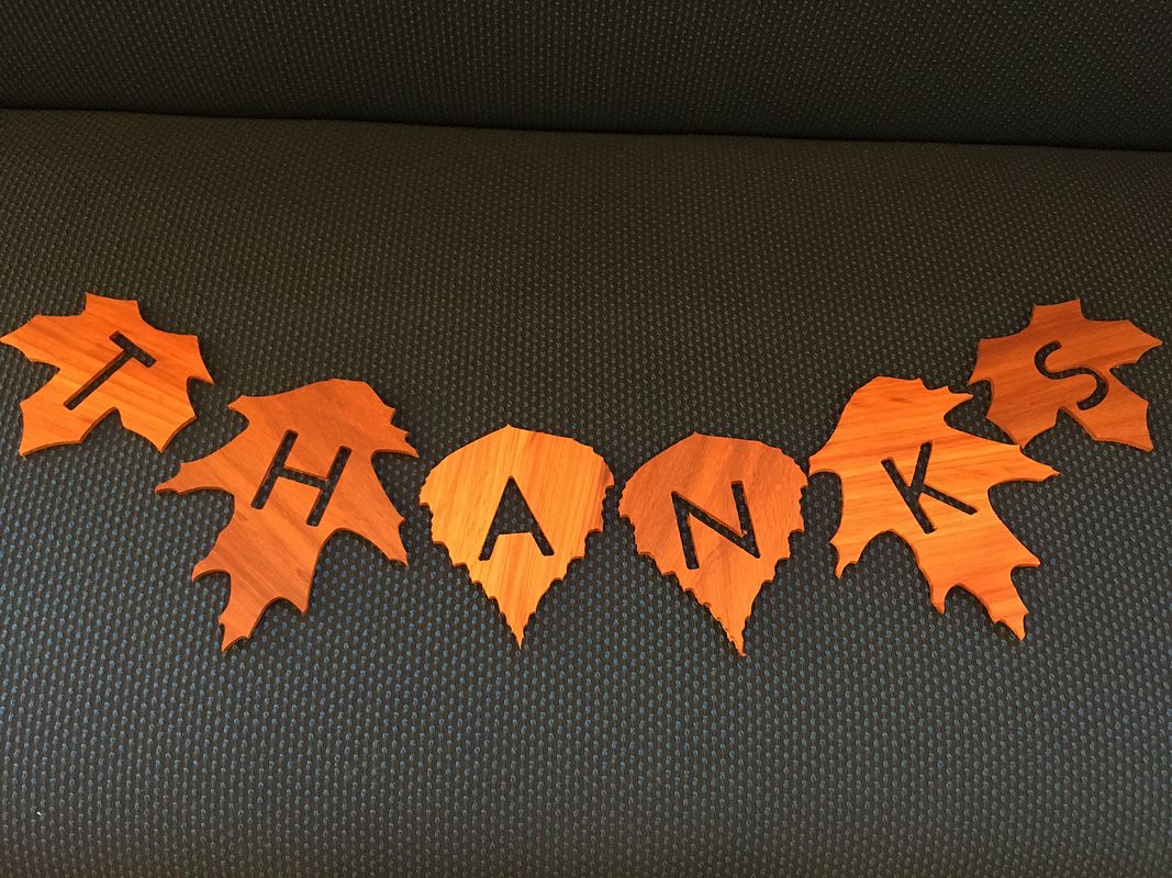 Thanksgiving Leaf Garland