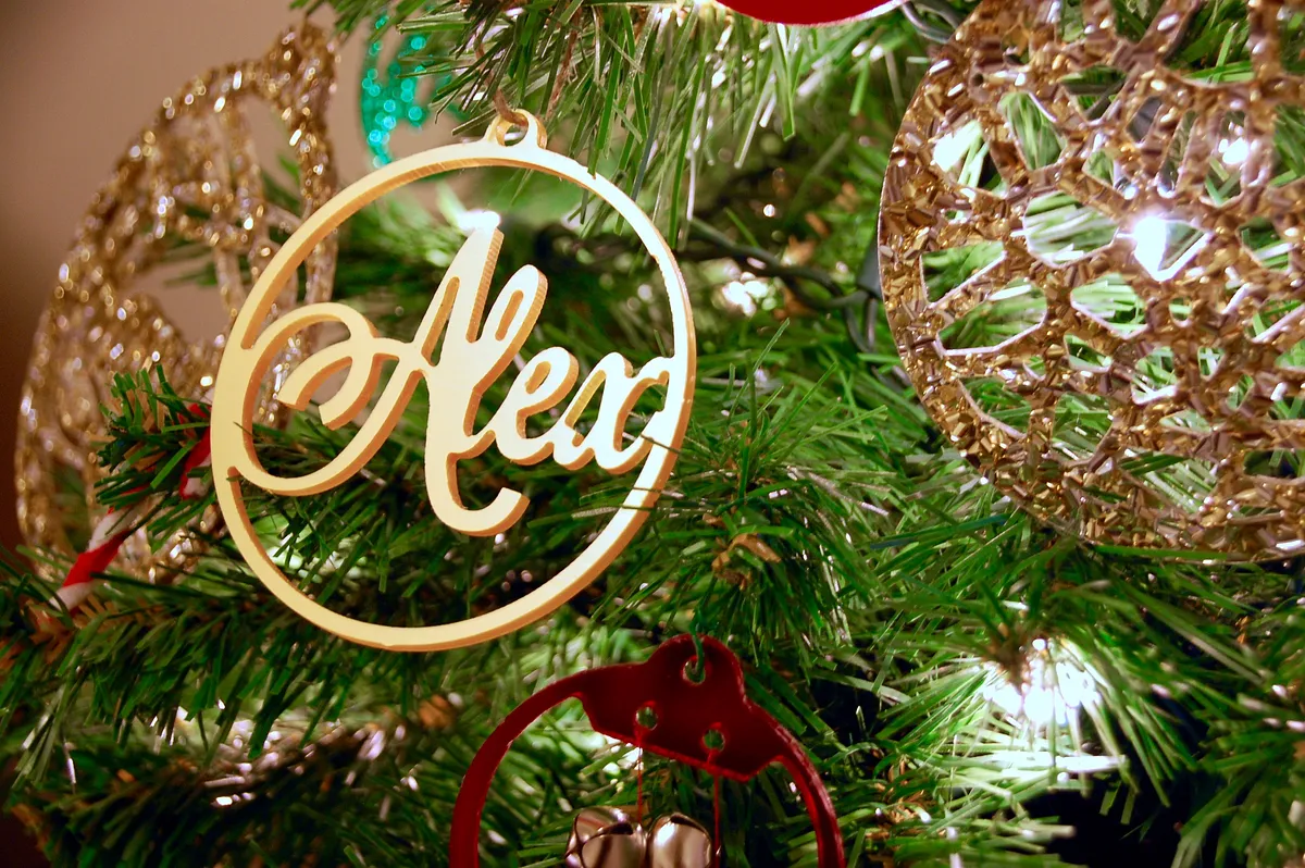 Customizable Ornament Template  - image 1