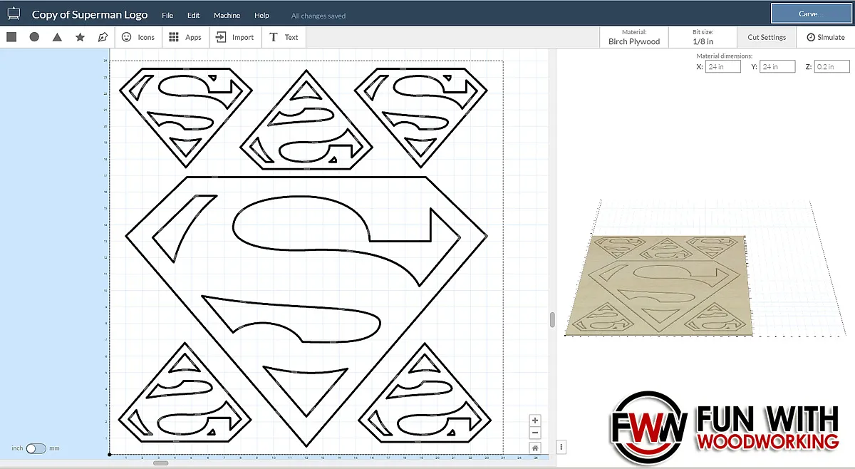 Superman Logos — Format the Superman logo file