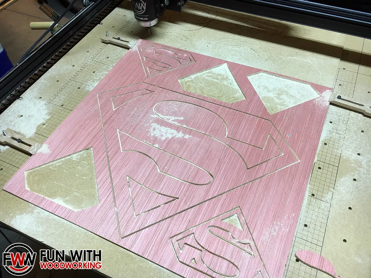 Superman Logos — Cutout the pieces (image 2)