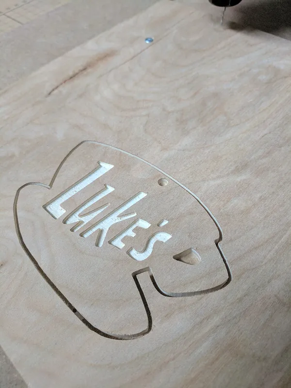 Luke's Diner Logo Ornament - image 1