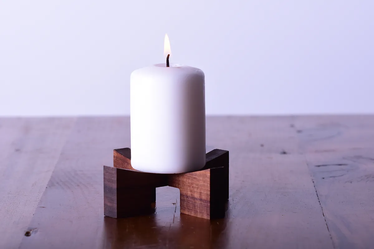 Reversible Interlocking Candle Holder - image 2