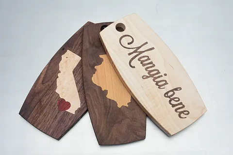 6 x 12 Cutting Board Template