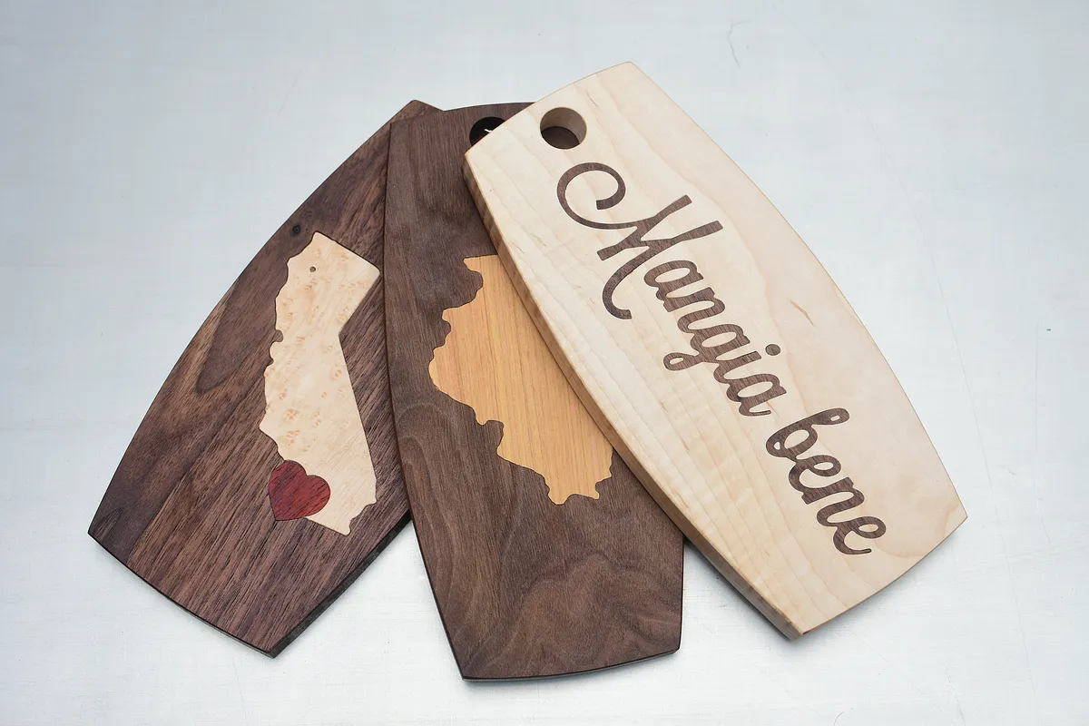 6 x 12 Cutting Board Template - image 1