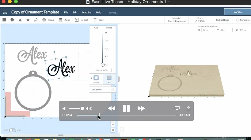 Customizable Ornament Template  - image 6