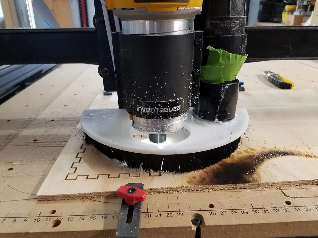 adjustable height HDPE dust shoe  - image 1