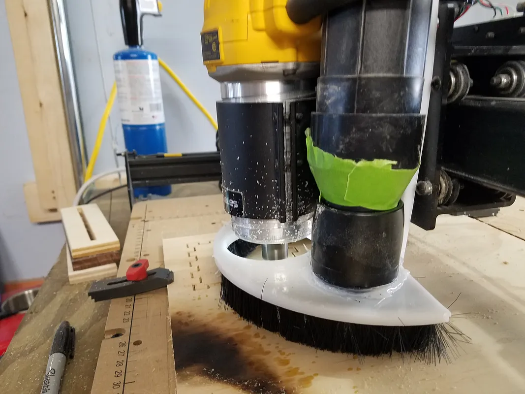 adjustable height HDPE dust shoe  - image 2
