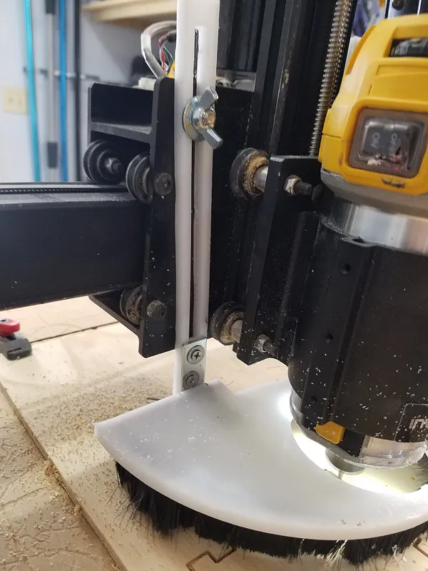 adjustable height HDPE dust shoe  - image 3