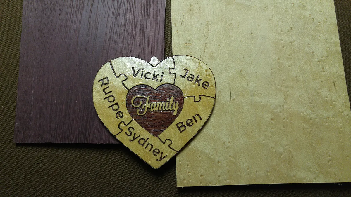Heart Puzzle (5pc) - image 3