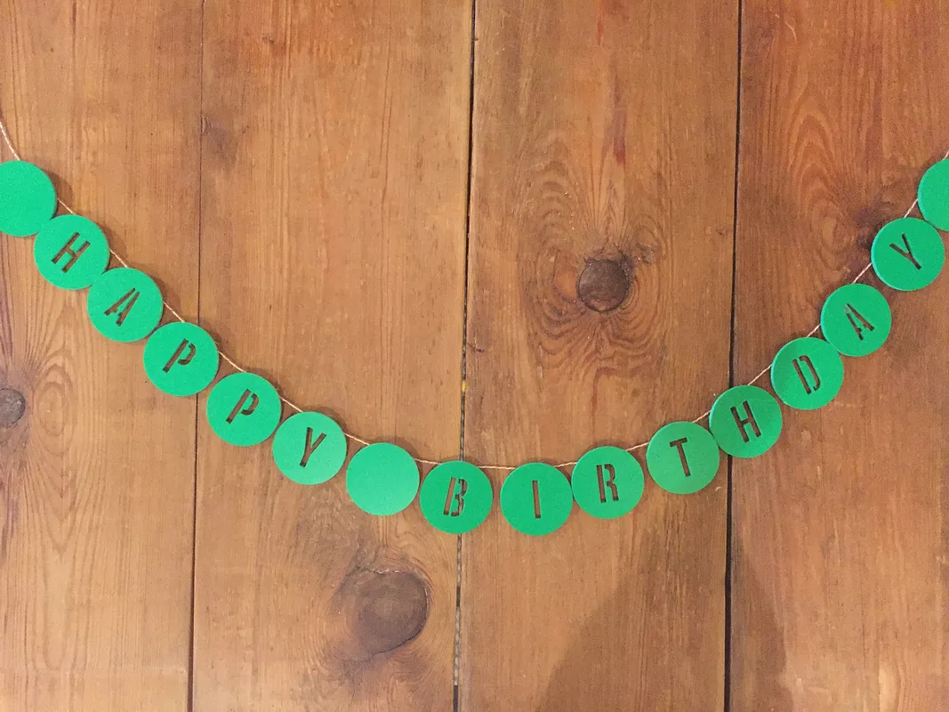 Happy Birthday Garland - image 4