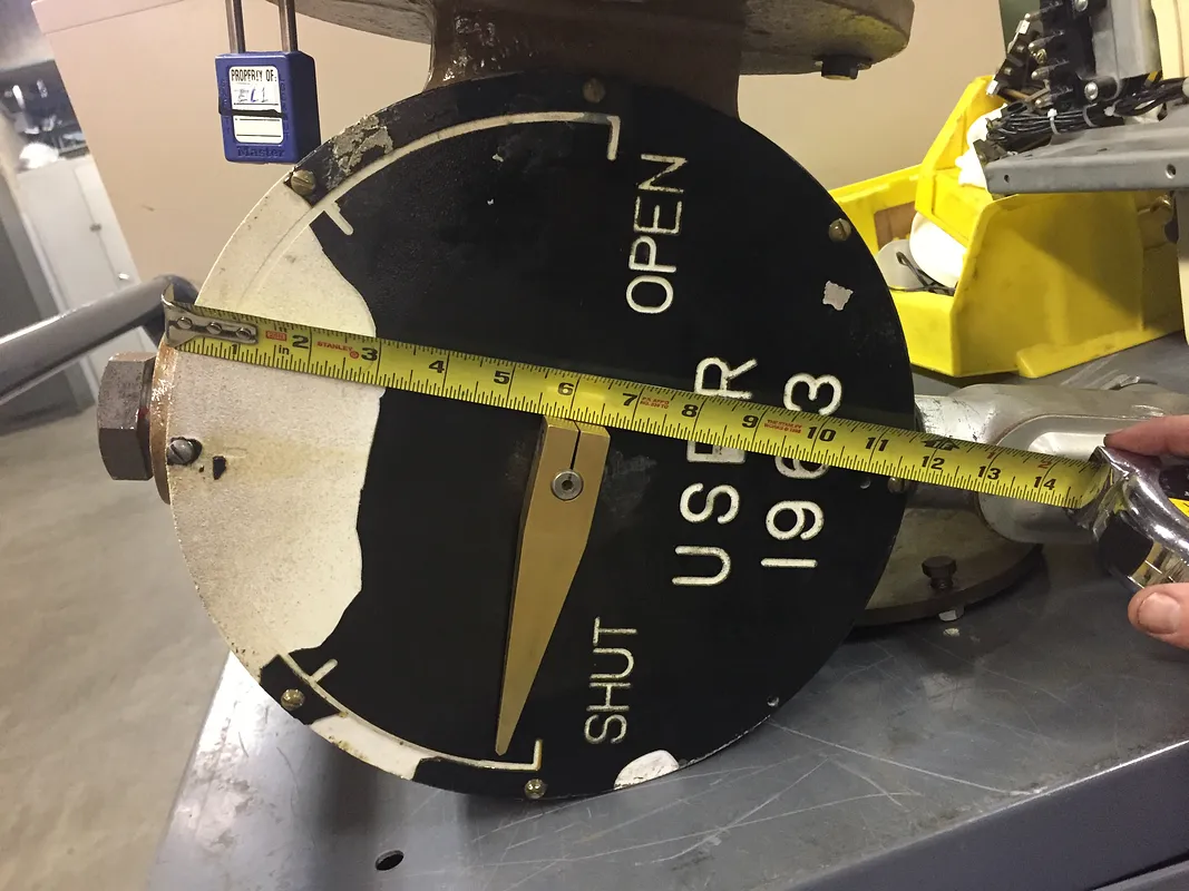 Butterfly valve position indicator - image 1