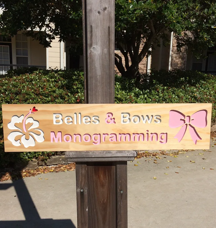 Belles & Bows Monogramming - image 1