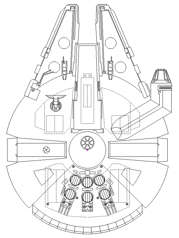 Millennium Falcon Spinner - image 3