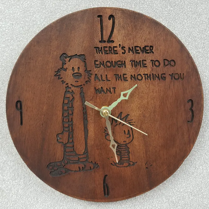 Calvin & Hobbes Clock - image 1