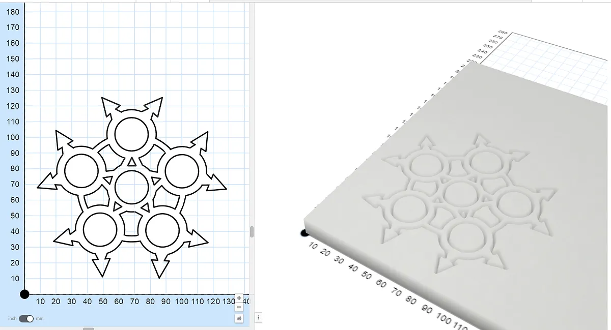 5 sided shuriken fidget spinner  - image 1