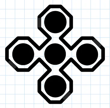4 Arm Fidget Spinner - image 1