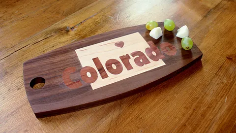 Colorado Inlay Cutting Board