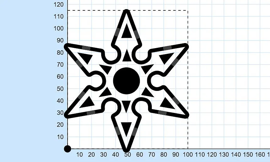 Shuriken Fidget Spinner - image 3
