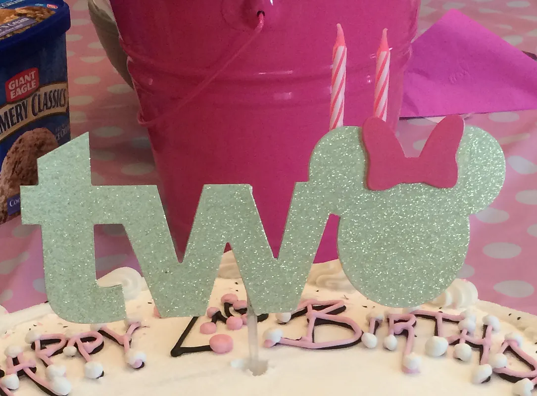 Second Birthday Cake Topper - image 2