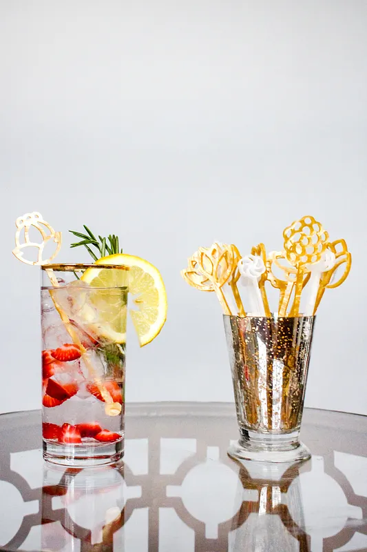 Flower Swizzle Sticks - image 3