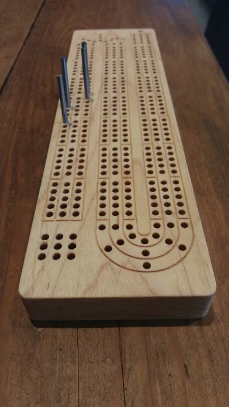 Compact Cribbage Board - image 1