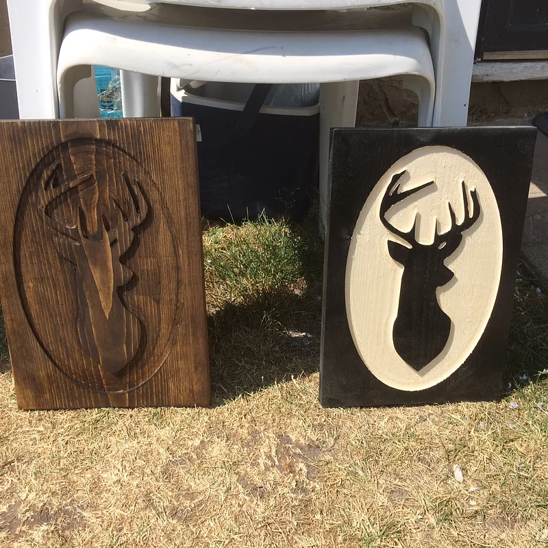 Deer cameo - image 1