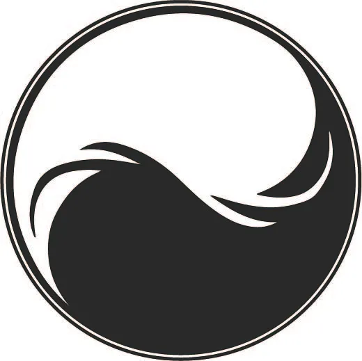 Yin Yang Stylized Coaster - image 1